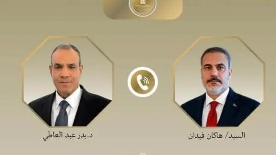مكالمة هاتفية بين وزير الخارجية ووزير الهجرة ونظيره التركي مكالمة هاتفية بين وزير الخارجية ووزير الهجرة ونظيره التركي