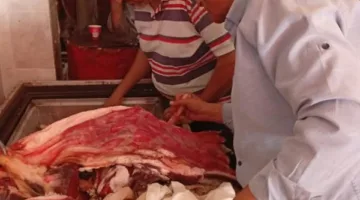 محافظ الدقهلية: confiscation of 1670 kg of meat and chicken not meeting standards