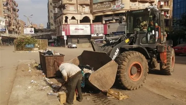 محافظ القليوبية: إزالة 12 ألف طن من النفايات من الشوارع محافظ القليوبية: إزالة 12 ألف طن من النفايات من الشوارع