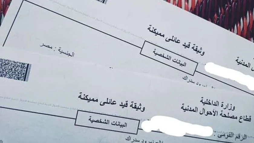 تكلفة ومتطلبات الحصول على القيد العائلي 2025 … معلومات إضافية تكلفة ومتطلبات الحصول على القيد العائلي 2025 … معلومات إضافية