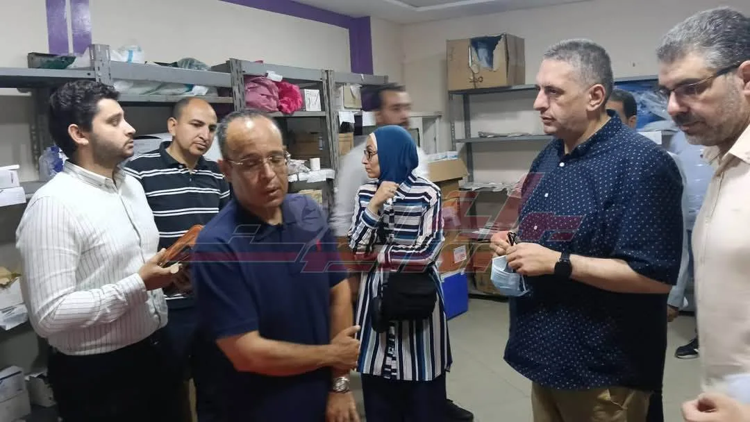 مساعد وزير الصحة يقوم بزيارة مستشفى دسوق العام