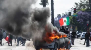 الرئيس الأمريكي يعزز الأمن في لوس أنجلوس بإرسال قوات الحرس الوطني لمواجهة الشغب