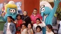 ورش ثقافية متنوعة للأطفال في برنامج “فرحة العيد” بالمناطق الجديدة الآمنة