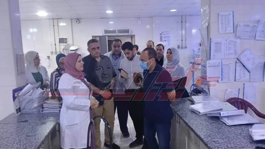 مساعد وزير الصحة يقوم بزيارة تفقدية لمستشفى فوه المركزي في كفر الشيخ مساعد وزير الصحة يقوم بزيارة تفقدية لمستشفى فوه المركزي في كفر الشيخ