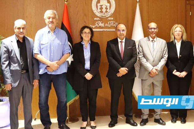 جانب من أحد لقاءات نائبة المبعوثة الأممية ستيفاني خوري في مدينة بنغازي الأسبوع الماضي، الأحد 8 يونيو 2025 (موقع البعثة الأممية)