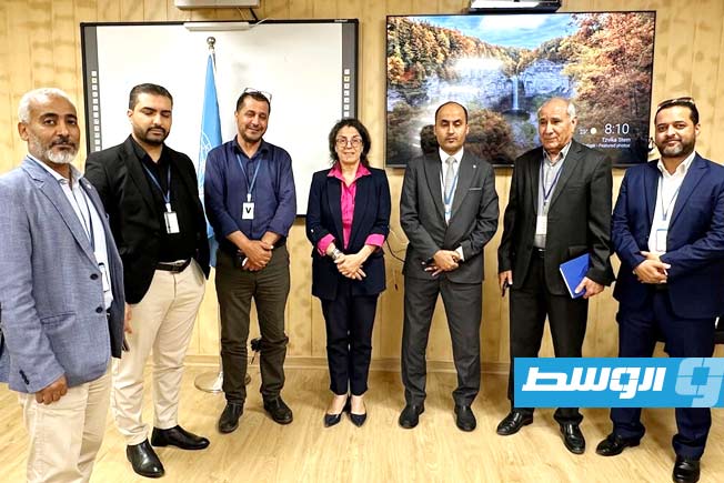 جانب من أحد لقاءات نائبة المبعوثة الأممية ستيفاني خوري في مدينة بنغازي الأسبوع الماضي، الأحد 8 يونيو 2025 (موقع البعثة الأممية)