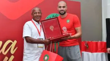 بالصور: حكيمي يشارك في الاحتفال بالجيل الذهبي للمغرب