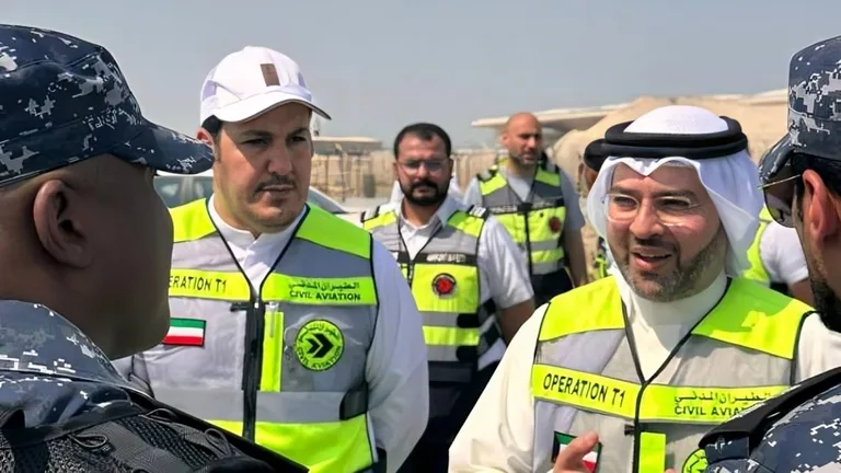 هبوط آمن لطائرة في مطار الكويت بعد بلاغ كاذب عن وجود قنبلة