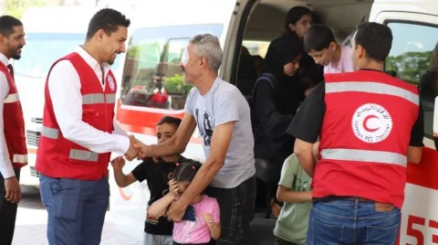 الهلال الأحمر التركي يرسل تهاني عيد الأضحى للأطفال الفلسطينيين الهلال الأحمر التركي يرسل تهاني عيد الأضحى للأطفال الفلسطينيين