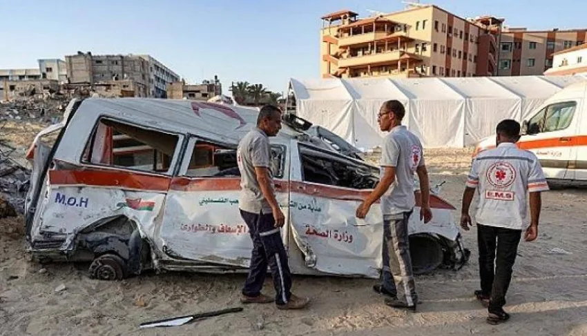 الصليب الأحمر: نظام الرعاية الصحية في غزة يواجه خطر الانهيار الكامل الصليب الأحمر: نظام الرعاية الصحية في غزة يواجه خطر الانهيار الكامل