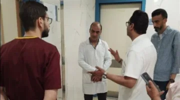 وكيل وزارة الصحة في سوهاج يزور مستشفى طهطا في اليوم الرابع من العيد (صور)