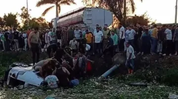 عاجل: وفاة 9 أشخاص ونجاة امرأة… التفاصيل الكاملة لحادث انقلاب ميكروباص في ترعة بالدقهلية (صور)