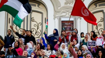 قافلة “الثبات” تنطلق من تونس نحو معبر رفح لفك الحصار عن غزة