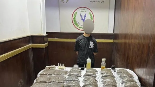 إلقاء القبض على تاجر مخدرات في السلام بحوزته 35 كيلو من الاستروكس إلقاء القبض على تاجر مخدرات في السلام بحوزته 35 كيلو من الاستروكس