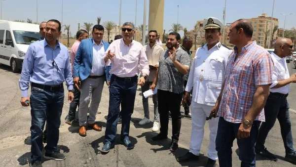 قبل الافتتاح العالمي المنتظر.. جولة ميدانية لمحافظ الجيزة حول منطقة المتحف المصري الكبير قبل الافتتاح العالمي المنتظر.. جولة ميدانية لمحافظ الجيزة حول منطقة المتحف المصري الكبير