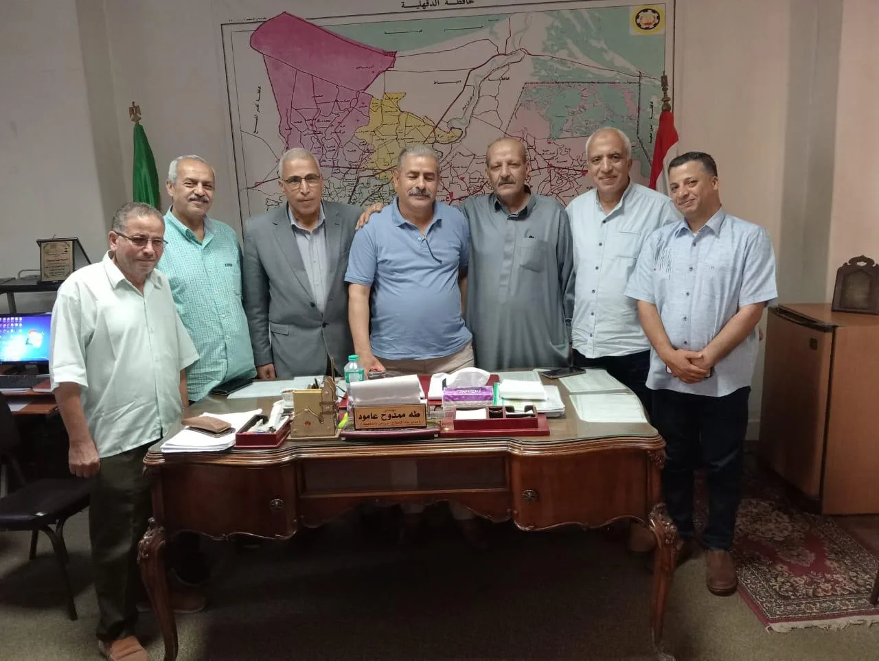 مدير الإصلاح الزراعي يزور مشاريع وأنشطة الهيئة والجمعيات في محافظة الدقهلية مدير الإصلاح الزراعي يزور مشاريع وأنشطة الهيئة والجمعيات في محافظة الدقهلية