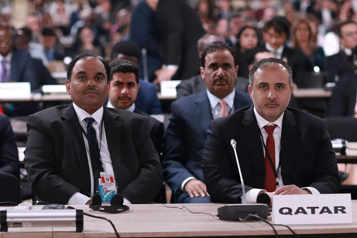 قطر تشارك في المؤتمر الثالث للأمم المتحدة حول المحيطات في مدينة نيس الفرنسية قطر تشارك في المؤتمر الثالث للأمم المتحدة حول المحيطات في مدينة نيس الفرنسية