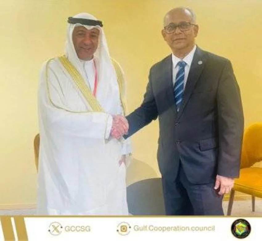 الأمين العام لمجلس التعاون يتقابل مع الأمين العام لمنظمة الدول الأمريكية الأمين العام لمجلس التعاون يتقابل مع الأمين العام لمنظمة الدول الأمريكية