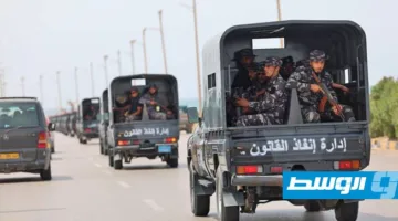بالصور.. زيادة الإجراءات الأمنية لوزارة الداخلية في مناطق التماس بطرابلس
