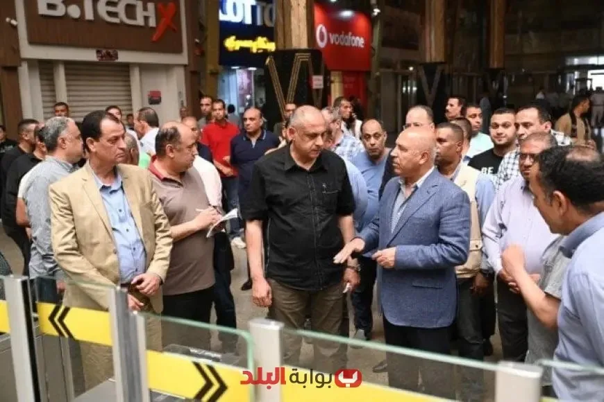 كامل الوزير يتفقد محطة مصر عقب عيد الأضحى: تحضيرات جديدة ومشروعات تطوير! كامل الوزير يتفقد محطة مصر عقب عيد الأضحى: تحضيرات جديدة ومشروعات تطوير!
