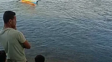 شبان يغرق أثناء استحمامه في نهر النيل بسوهاج هربًا من الحرارة.