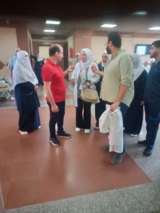 مدير قطاع الصحة بالقاهرة يزور مستشفى عين شمس العام للاطلاع على سير العمل مدير قطاع الصحة بالقاهرة يزور مستشفى عين شمس العام للاطلاع على سير العمل