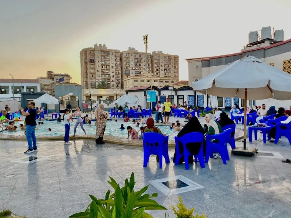 إقبال واسع على نادي الخالدين في كفر الشيخ خلال عيد الأضحى.. صور إقبال واسع على نادي الخالدين في كفر الشيخ خلال عيد الأضحى.. صور
