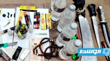 إلقاء القبض على 3 أشخاص بحوزتهم مخدرات وعبوات ناسفة في غابة بشحات