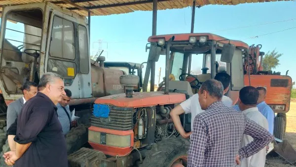 للاطلاع على أحدث التقنيات الزراعية.. رئيس تحسين الأراضي يقوم بجولة على محطات الزراعة الآلية في الغربية للاطلاع على أحدث التقنيات الزراعية.. رئيس تحسين الأراضي يقوم بجولة على محطات الزراعة الآلية في الغربية