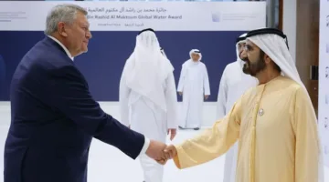 تقدير الفائزين في الدورة الرابعة من «جائزة محمد بن راشد العالمية للمياه»