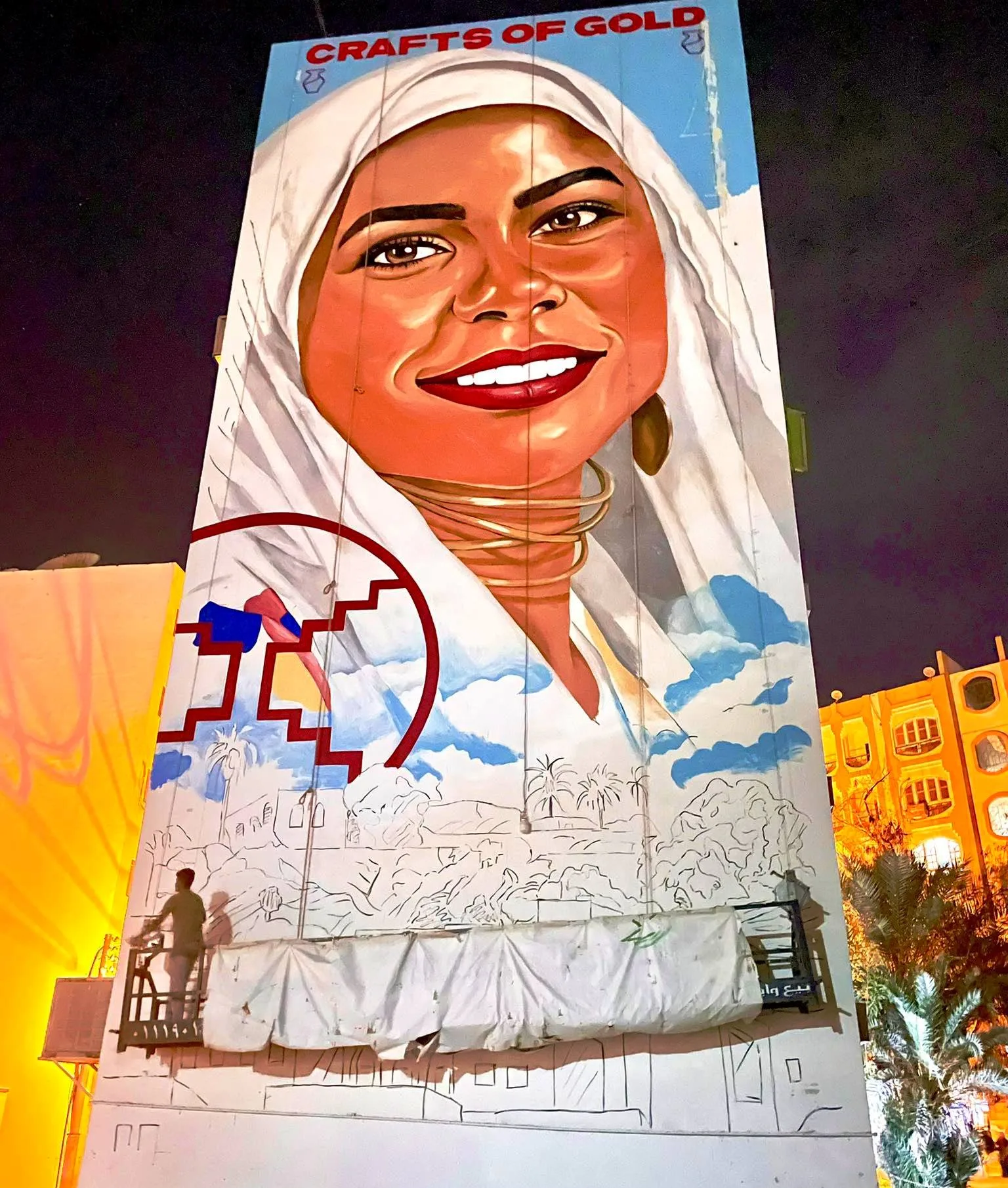 فنانون مبدعون يبرزون جماليات مذهلة في جداريات أسوان.. اكتشفوا التفاصيل! فنانون مبدعون يبرزون جماليات مذهلة في جداريات أسوان.. اكتشفوا التفاصيل!