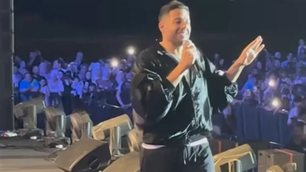 بالصور: محمد حماقي يُشعل حماس محبيه في المنصورة الجديدة