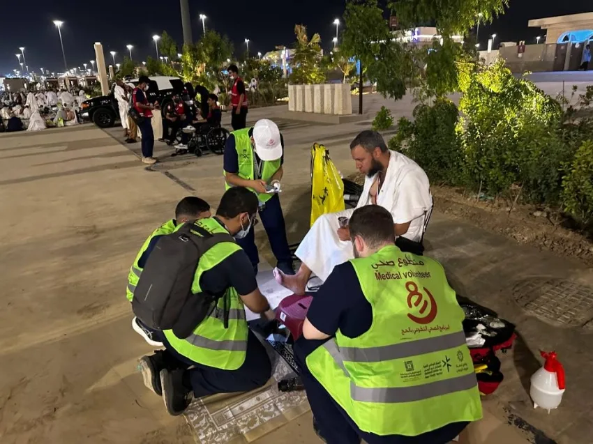متطوعو الصحة: حققنا دعوات الحجاج واكتسبنا مهارات عملية متطوعو الصحة: حققنا دعوات الحجاج واكتسبنا مهارات عملية