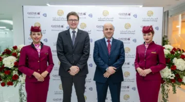 الفردان للصرافة تشارك مع نادي الامتياز للخطوط الجوية القطرية