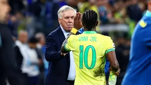أنشيلوتي يقود البرازيل للتأهل إلى نهائيات كأس العالم 2026 أنشيلوتي يقود البرازيل للتأهل إلى نهائيات كأس العالم 2026