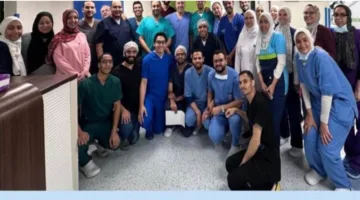 نجاح فريق طبي من قصر العيني في إجراء عملية جراحية نادرة ومعقدة.