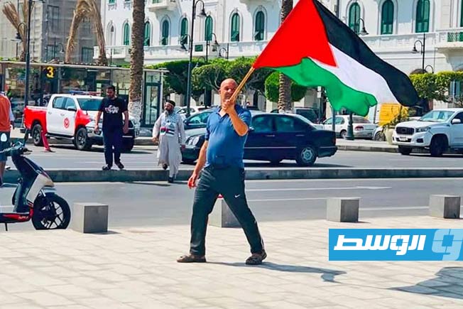 قافلة الصمود تصل العاصمة طرابلس، 11 يونيو 2025. (مديرية أمن طرابلس)