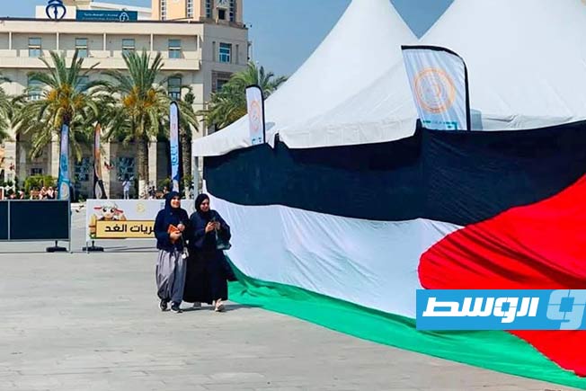 شاهد.. طرابلس تستقبل «قافلة الصمود»