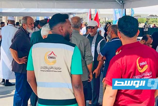 قافلة الصمود تصل العاصمة طرابلس، 11 يونيو 2025. (مديرية أمن طرابلس)