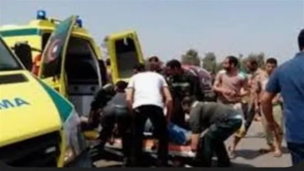 شخص يتعرض لإصابة في حادث تصادم على طريق الفيوم