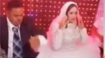 عروس ذات متلازمة داون تعبر عن حبها ورضاها عن زواجها وتكشف سبب بكائها في فيديو