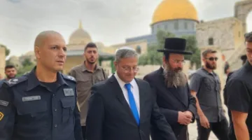 الأردن يندد بالدخول غير المباح لبن غفير إلى المسجد الأقصى