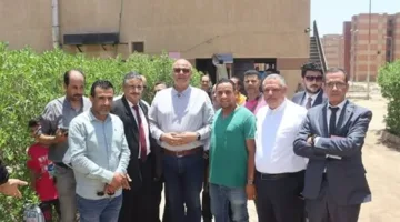 محافظ القليوبية ي inaugurates a new semi-automatic bakery to serve residents of social housing in Al Khanka.