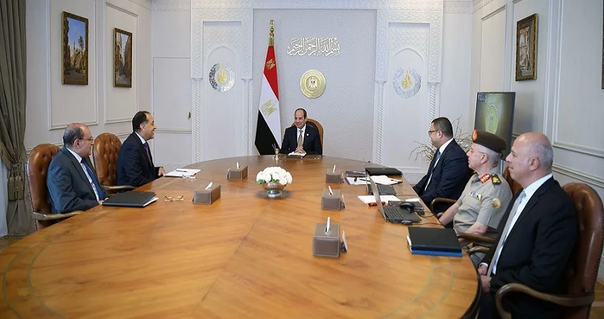 الرئيس السيسي: أهمية تنفيذ مشروعات حياة كريمة ضمن المواعيد المحددة الرئيس السيسي: أهمية تنفيذ مشروعات حياة كريمة ضمن المواعيد المحددة