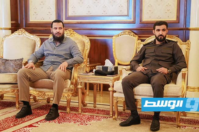 من الاجتماع الأول للجنة الأمنية بحضور المنفي، 11 يونيو 2025. (المجلس الرئاسي)