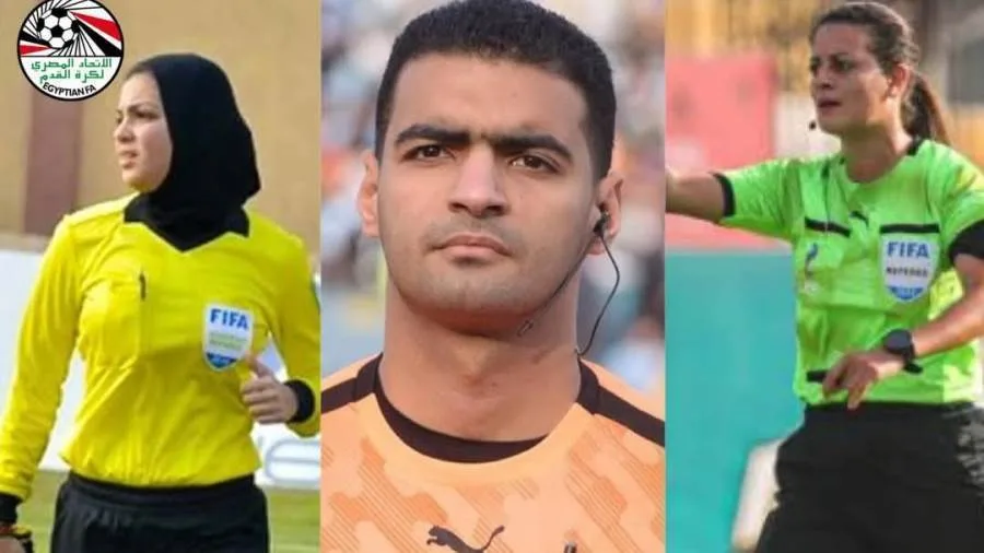 شاهندة المغربي، يارا عاطف، وحسام عزب يُمثلون التحكيم المصري في بطولة كأس أمم أفريقيا للسيدات شاهندة المغربي، يارا عاطف، وحسام عزب يُمثلون التحكيم المصري في بطولة كأس أمم أفريقيا للسيدات