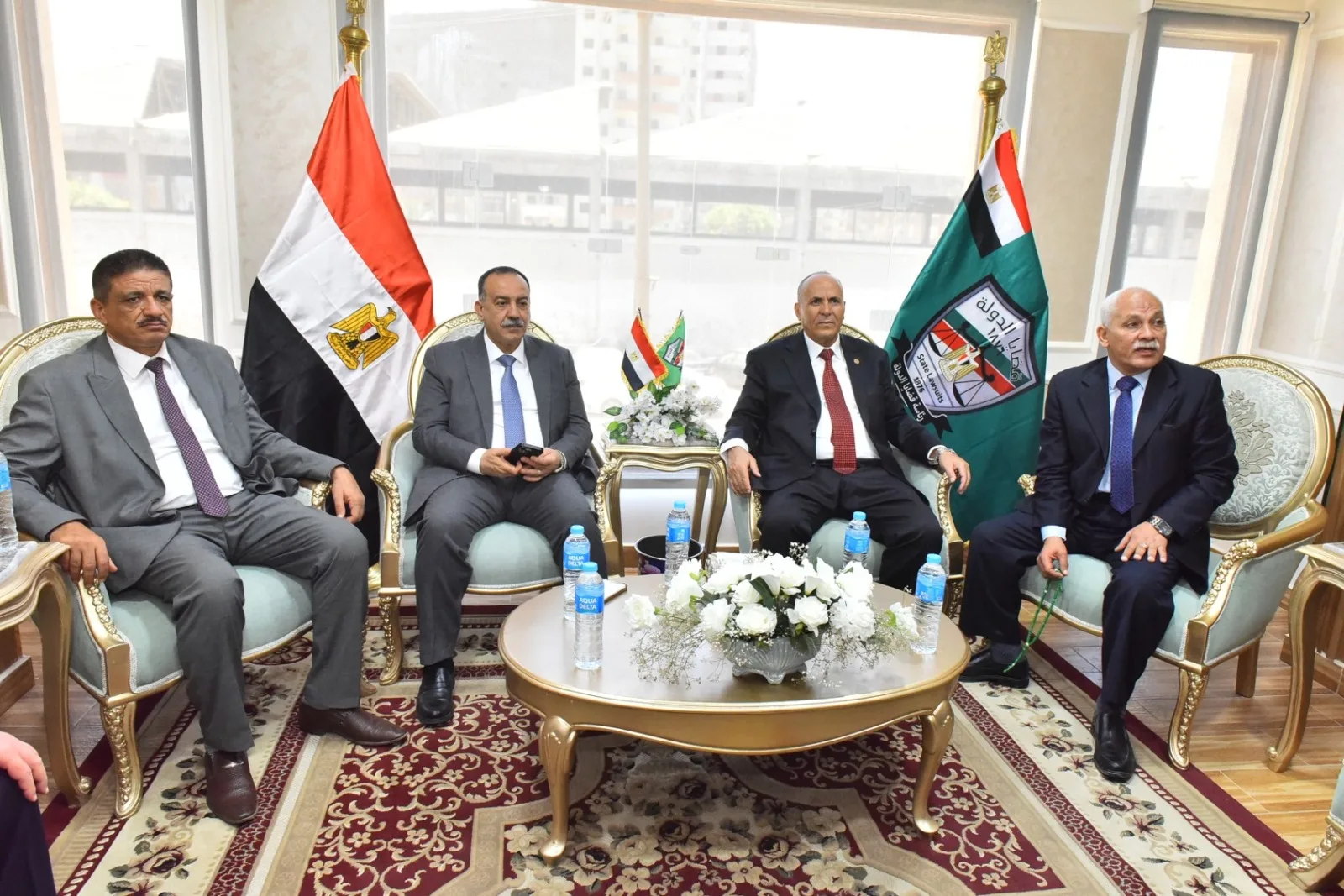 محافظ أسيوط ورئيس هيئة قضايا الدولة ي inaugurate المقر الجديد للهيئة في حي شرق محافظ أسيوط ورئيس هيئة قضايا الدولة ي inaugurate المقر الجديد للهيئة في حي شرق