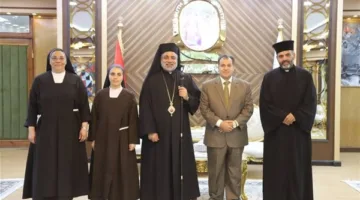 رئيس جامعة جنوب الوادي يلتقي وفد من الكنيسة الكاثوليكية