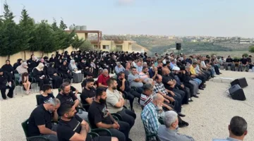 مجلس تأبين للشهيدين حسن سميح ذياب وحسين عجمي في طورا