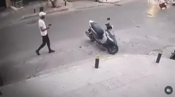 فيديو: سرقة دراجة نارية خلال النهار!